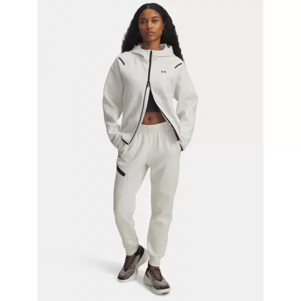  Ženski sweatshirt UNDER ARMOUR UNSTOPPABLE FLEECE FZ 1379842-110 BIJELA 