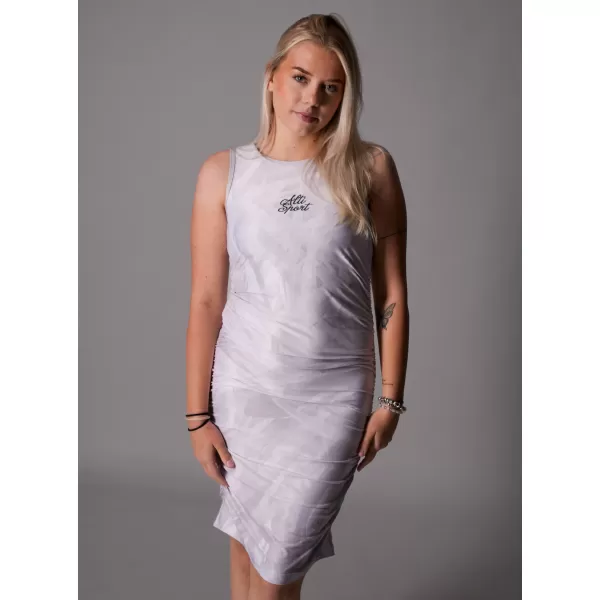  Ženska premium haljina ALTISPORT VOJ/ALW096SAT03 BIJELA 