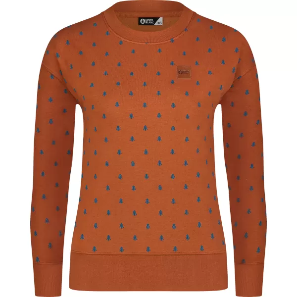  Ženska majica NORDBLANC SEMPITERNAL NBSLS8225 SMEĐI 