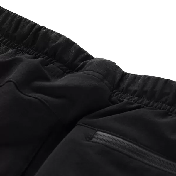  Muške softshell hlače ALPINE PRO HURF 2 CRNI 