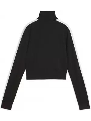 Dámská mikina PUMA FUTURE PUMA ARCHIVE T7 SLIM CROPPED TRACK JACKET 63212301 PUMA BLACK/PUMA WHITE