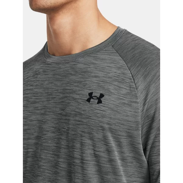  Muška majica kratkih rukava UNDER ARMOUR UA TECH TEXTURED SS 1382796-025 SIVA 