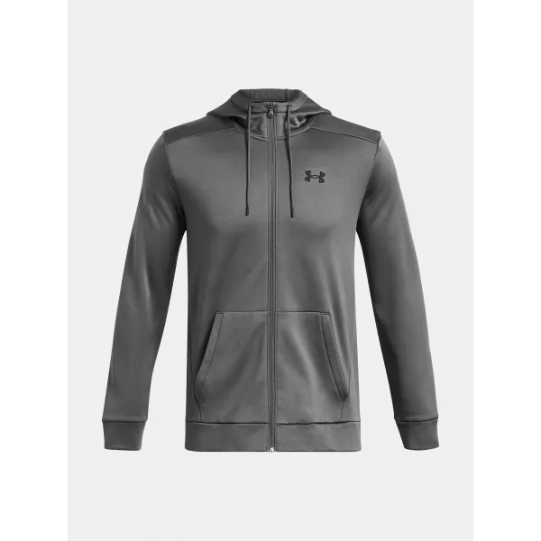  Muški sweatshirt UNDER ARMOUR UA ARMOUR FLEECE FZ HOODIE 1373357-025 SIVA 