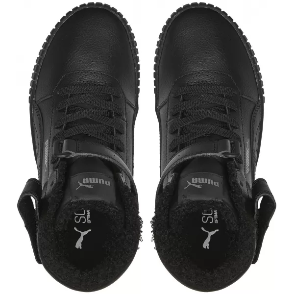  Dječje cipele PUMA CARINA 2.0 MID WTR JR 38738001 PUMA CRNA/CRNA/SJENA 