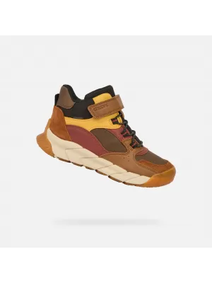 Gležnjače za dječake GEOX FLEXYPER PRO BOY B J56NBA0ME22C6FN6 SMEĐA