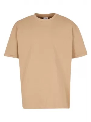 Muška majica kratkih rukava URBAN CLASSICS TB7693 UNION BEŽ