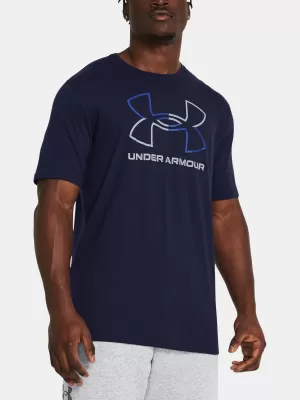 Muška majica kratkih rukava UNDER ARMOUR UA GL FOUNDATION UPDATE SS 1382915-410 PLAVA