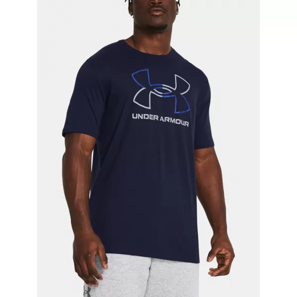  Muška majica kratkih rukava UNDER ARMOUR UA GL FOUNDATION UPDATE SS 1382915-410 PLAVA 
