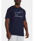 Muška majica kratkih rukava UNDER ARMOUR UA GL FOUNDATION UPDATE SS 1382915-410 PLAVA
