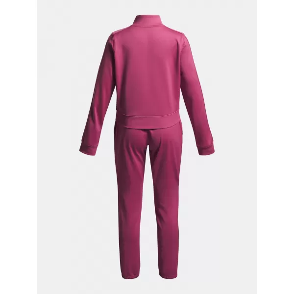  Komplet za djevojčice UNDER ARMOUR UA ICON KNIT CROP TRACKSUIT 1386528-659 CRVENA 