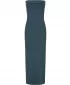 Haljina URBAN CLASSICS TB7468 TAMNOZELENE BOJE