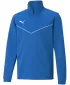 T -majica PUMA TEAMRISE 1/4 ZIP TOP JR 657395_02 ELEKTRIČNA PLAVA LIMUNADA