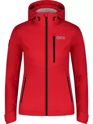 Ženska softshell jakna NORDBLANC NBWSL8131 CRVENA