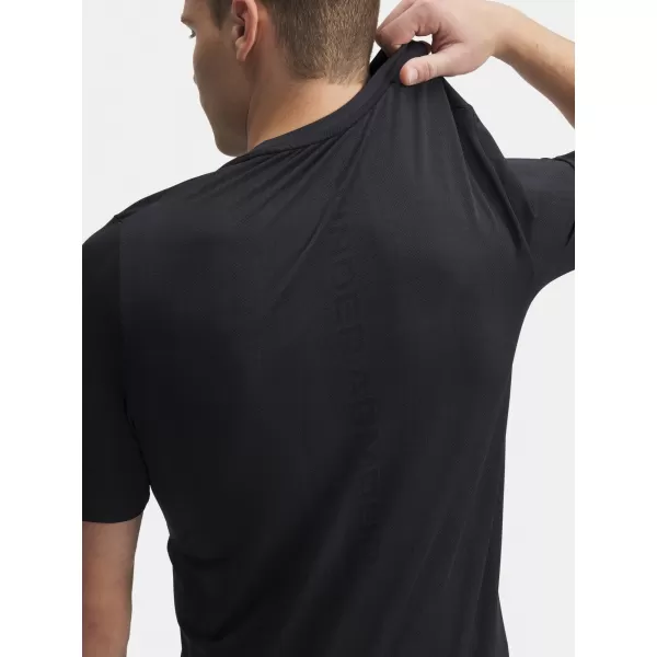  Muška majica kratkih rukava UNDER ARMOUR VANISH SEAMLESS NOVELTY SS 1388129-001 CRNA 