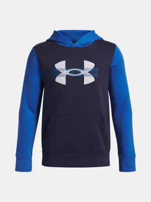 Trenirka za dječake UNDER ARMOUR UA RIVAL FLC CBLCK GRPHC HD 6004994-402 PLAVA