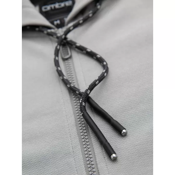  Muška dukserica OMBRE BLACK OM-SSZP-0210 SIVA 