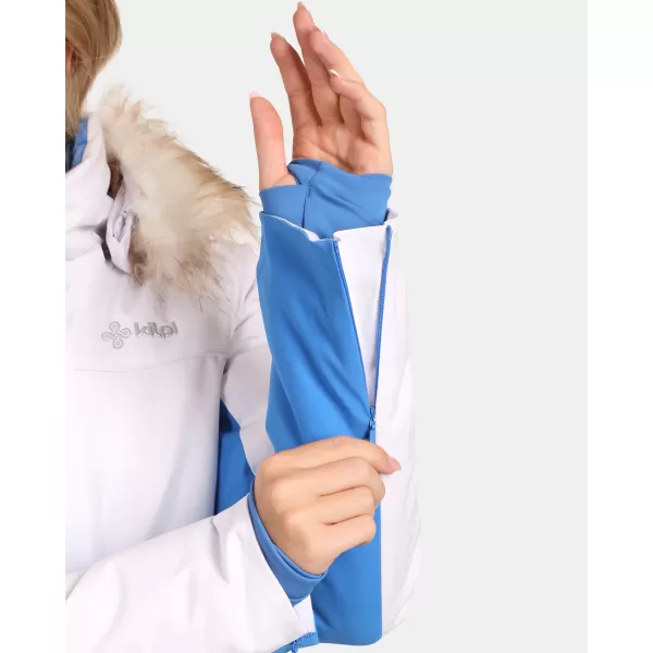  Ženska skijaška jakna KILPI CARRIE-W ZL0108KI BIJELA 