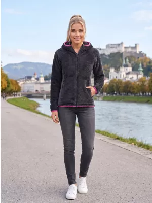 Ženski sweatshirt ALTISPORT ACERA CRNA