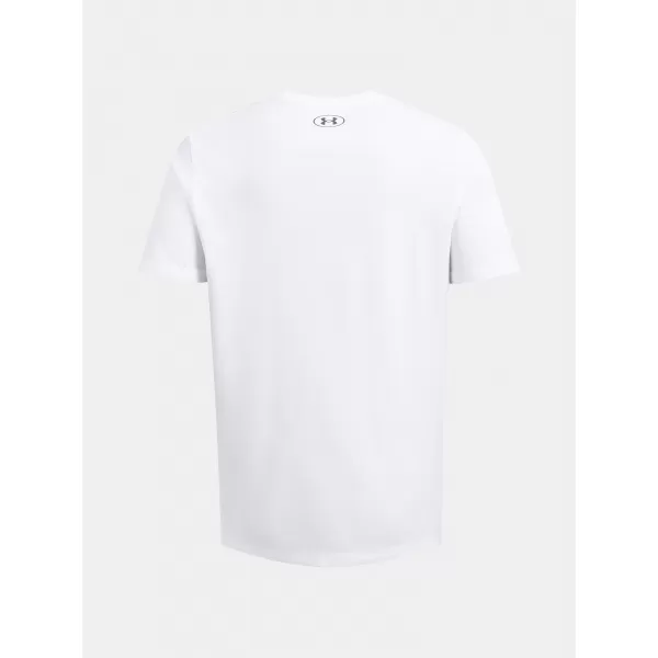  Muška majica kratkih rukava UNDER ARMOUR UA M BOXED SPORTS UPDATED SS 1386793-100 BIJELA 