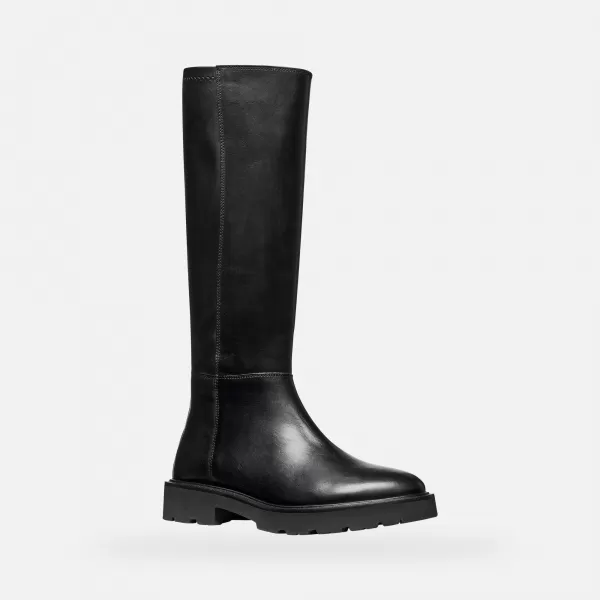  Ženske čizme GEOX NORIZE G009515 CRNA 