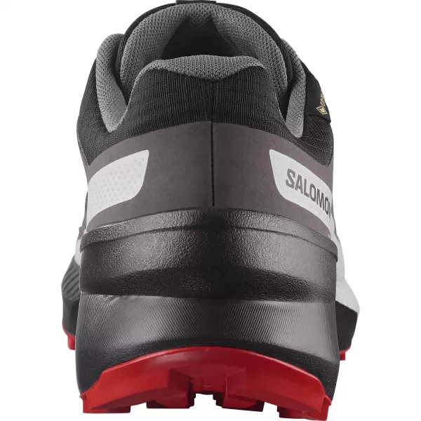  Muške cipele SALOMON SPEEDCROSS PEAK GORE-TEX CRNA/CASTLEROCK/CHERRY RAJČICA 