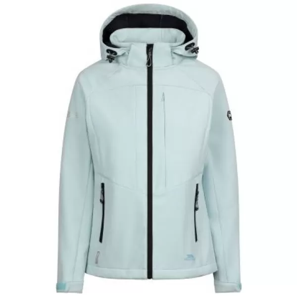  Ženska softshell jakna TRESPASS FRYATT LAPOR OD MORSKE PJENE 