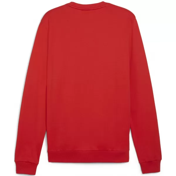  Muška dukserica PUMA TEAMGOAL CASUALS CREW NECK S 658592_01 PUMA CRVENA/PUMA BIJELA 
