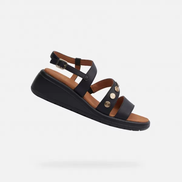  Ženske sandale GEOX MELICONIA G000972 CRNA 