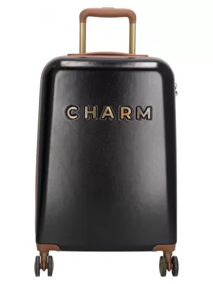 Kofer CHARM LONDON CAPETOWN S CRNA