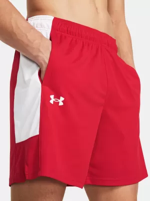 Muške kratke hlače UNDER ARMOUR UA BASELINE SHORT 1383389-600 CRVENA