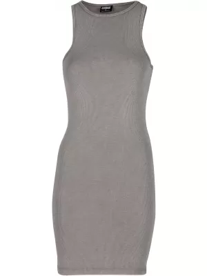Haljina URBAN CLASSICS TB7475 ČELIČNO SIVA