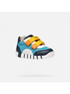 Dječačke cipele za prve korake GEOX IUPIDOO B3555C01454C4088 PLAVA