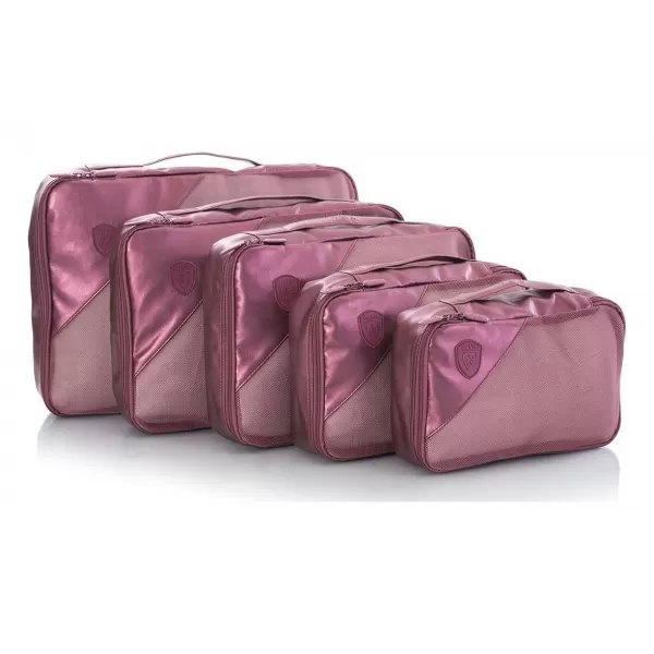  Kofer HEYS Metallic Packing Cube 5pc TAMNOCRVENA 