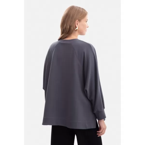  Ženski sweatshirt BEWEAR B306 ČELIK 