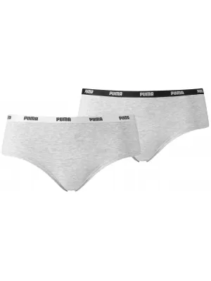Gaćice PUMA WOMEN HIPSTER 2P PACK 90785205 SIVA/SIVA