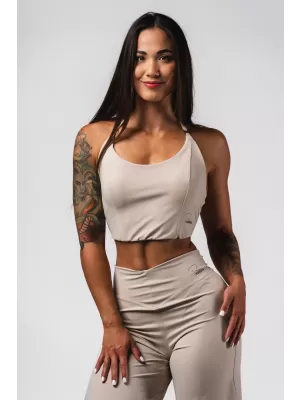 Deni x Sportska majica bez rukava 309 KREM Nebbia
