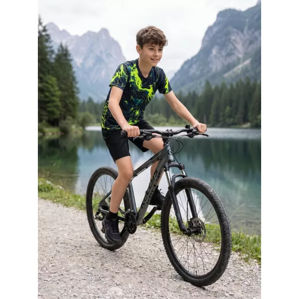  Dječja premium funkcionalna majica ALTISPORT VOJ/ALK071TR01 TAMNOŽUTA 