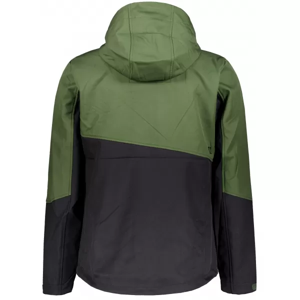  Muška softshell jakna ALTISPORT GAN KAKI/CRNA 