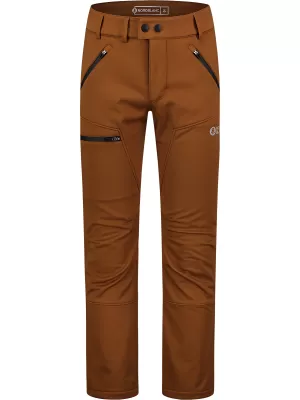 Muške softshell hlače NORDBLANC THORN NBFPM8266 SMEĐI