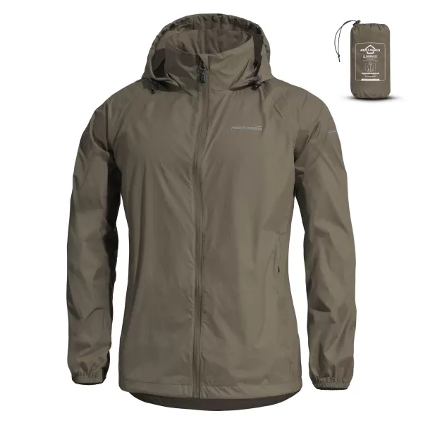 Ženska jakna PENTAGON CLOUDBURST PACKABLE WOMENS RAIN JACKET K07020 SMEĐE SIVA 