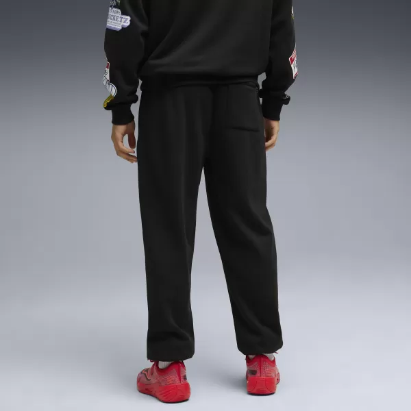  Muške trenirke PUMA HOOPERHOTLINE SWEATPANT 63283402 PUMA CRNA 