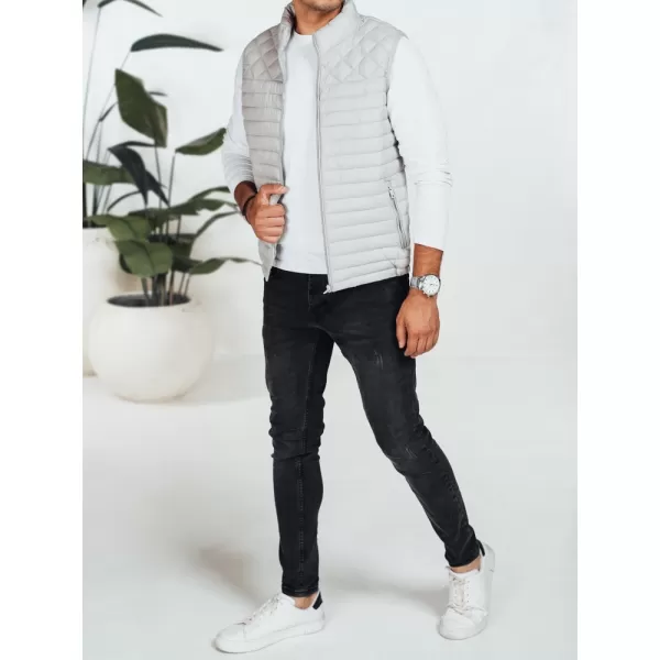  Prsluk DSTREET TX5078 SVIJETLO SIVE BOJE 