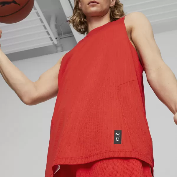  Muški dres PUMA REVERSIBLE PRACTICE JERSEY 67664003 PUMA RED 