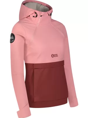 Ženski softshell anorak NORDBLANC NBWSL8275 SVIJETLORUŽIČASTA