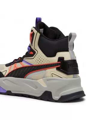 Čizme PUMA TRINITY MID HYBRID 39232703 GRANOLA/CRNI/VATRENI KORALJ