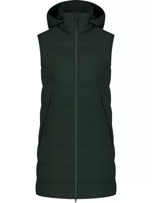 Zimski prsluk NORDBLANC HOWL NBWJL8269 TAMNOZELENA