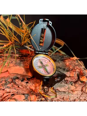Kompas PENTAGON WANDERER COMPASS D19029 CRNA
