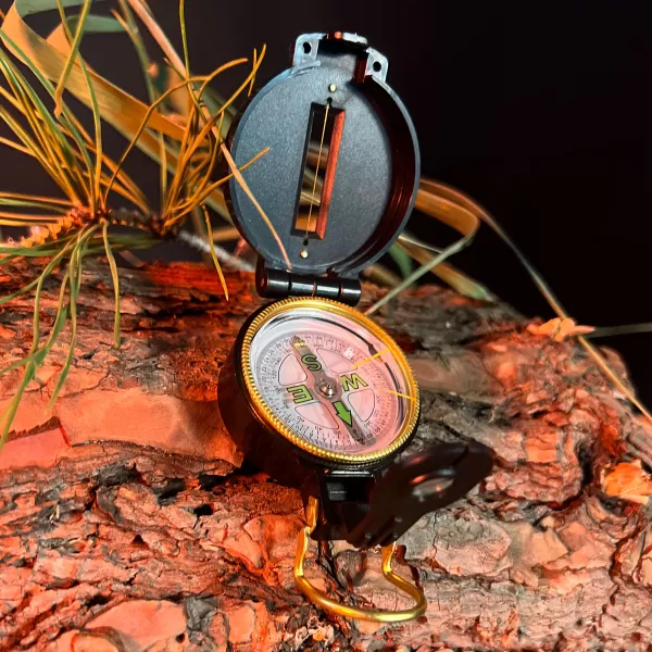  Kompas PENTAGON WANDERER COMPASS D19029 CRNA 