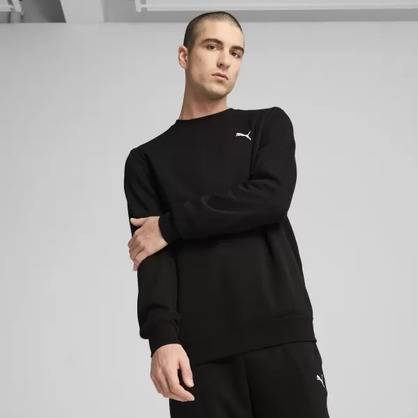  Muška dukserica PUMA ESS CREW FL 68256601 PUMA CRNA 