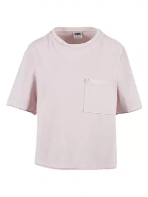 Ženska majica kratkih rukava URBAN CLASSICS TB7465 RUMENA RUŽA